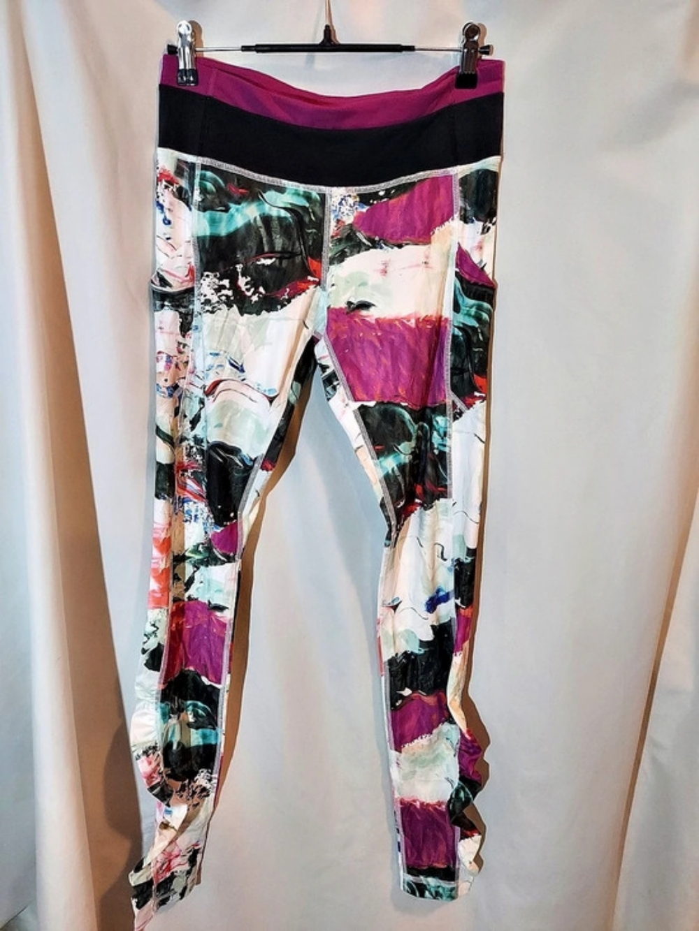 Lululemon Speed Tight III Pigment Wave Ruffle Ruched Leggings Size 6